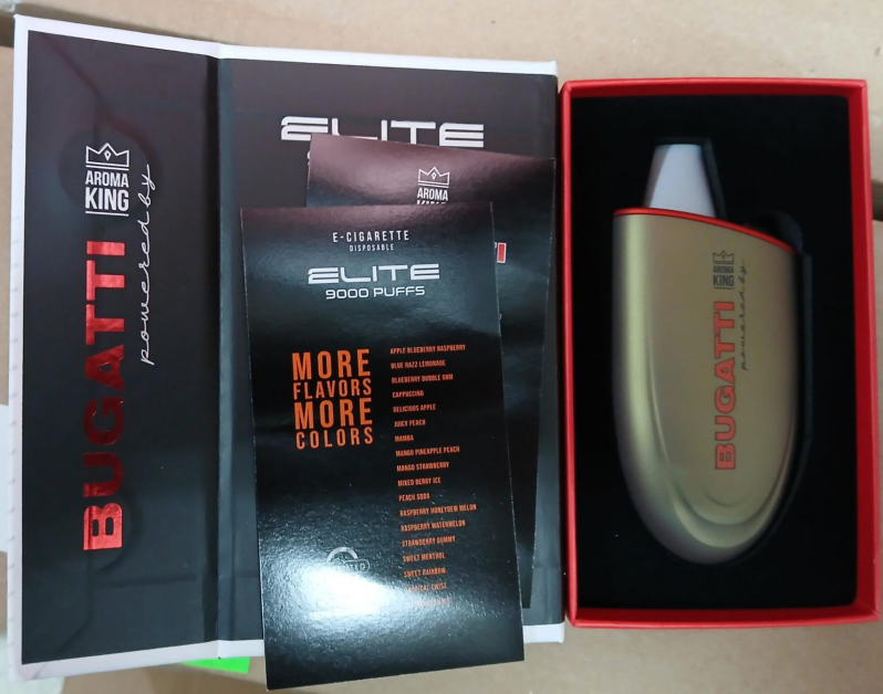 Nebezpečný výrobek AROMA KING BUGATTI powered by ELITE 9000 PUFFS, objem 15 ml 2 Snimek obrazovky 2025 06 10 135721
