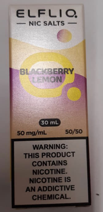 o2 Fotografie nebezpecneho vyrobku ELFLIQ NIC SALTS 1