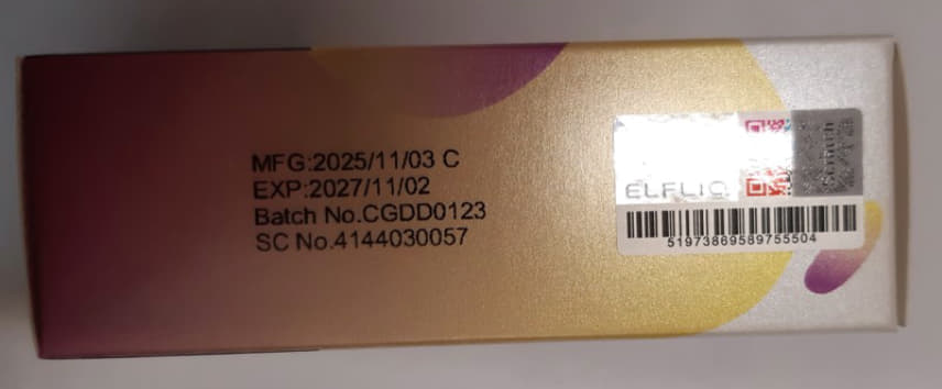 o2 Fotografie nebezpecneho vyrobku ELFLIQ NIC SALTS 4