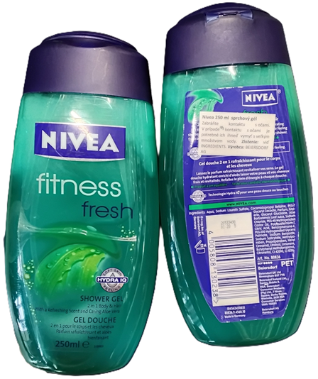 Nebezpečný výrobek NIVEA, finess fresh, SHOWER GEL, 2 in 1 Body & Hair With a Refreshing Scent and Caring Aloe Vera, Nivea 250 ml sprchový gél 1 Hlavni foto 25