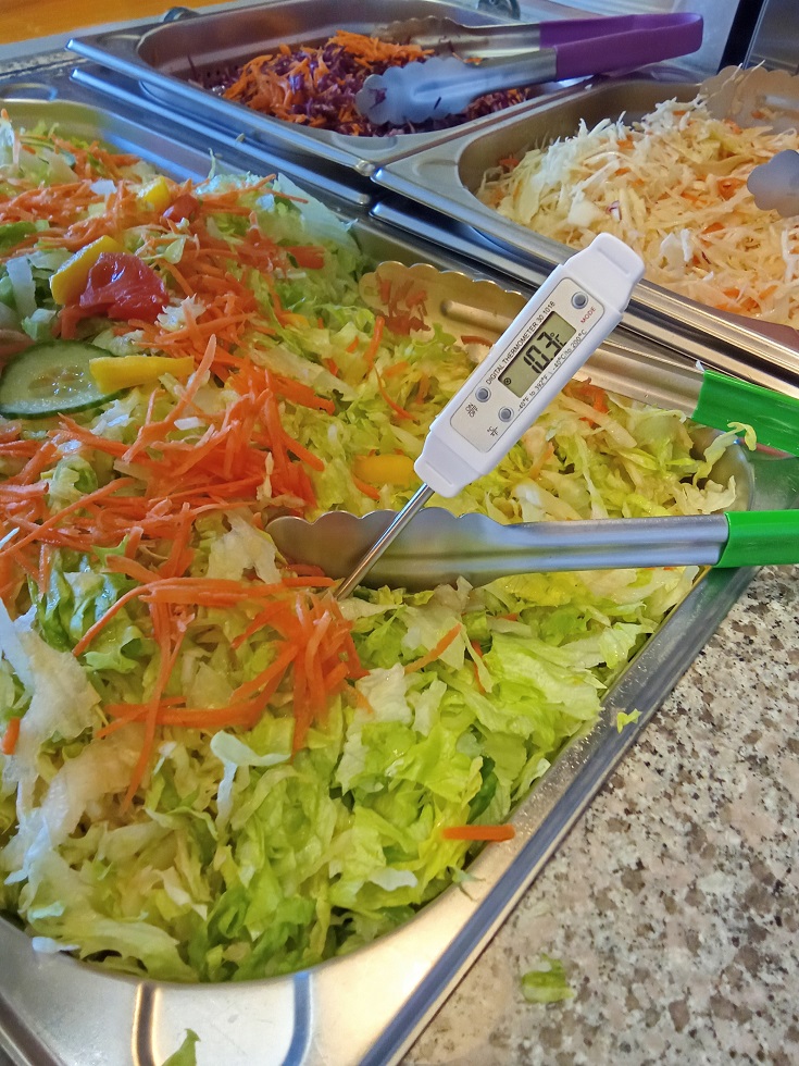 Laboratorní rozbory potvrdily závadné pokrmy. Kontrola restaurace Don Kebab odhalila závažné hygienické nedostatky 4 6 nevyhovujici teplota